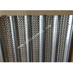 0.45m Width Galvanized High Ribbed Formwork  5*10mm Hole 2.5m Length for sale