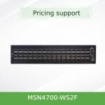 32 QSFP-DD Open Source Mellanox Ethernet Switches 400GbE 1U MSN4700-WS2F for sale