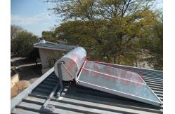 China Compact Pressure Anode Oxidation Solar Panel Hot Water System For Heating Water supplier