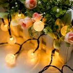 LED Solar Fun Camping String Lights Outdoor Waterproof Courtyard Atmosphere Light