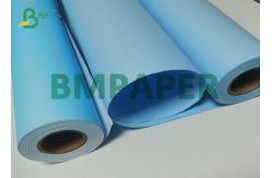 China 80g Two Sides Blue Printing Drawing CAD Plotter Tracing Paper In Roll supplier