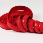 Red Garments Accessories Silicone Coating Elastic Tape Bands With Customizable Widths