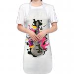 Customizaton Polyester Sublimation Apron Blanks White For Adult And Kids for sale