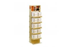 China Classical Gridwall Display Racks Double Sided Free Standing Grid Wall With Wheels supplier