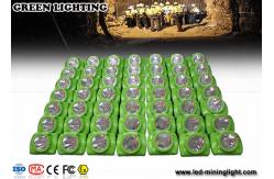 China Brightest Lightweight Rechargeable Led Headlamp Digital Explosion Proof Pc Material supplier