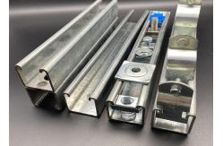China ASTM Strut C Channel 41x41 HDG Hot Dip Galvanized Unistrut OEM supplier