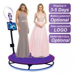 Adjustable 360 Photo Booth , Rotating Automatic 360 Video Photo Booth for sale