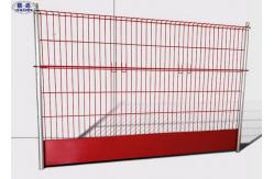 China EN 13374 Class A Free Standing Edge Protection Systems Steel Meshguard supplier