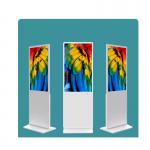Panel Size 49 Inch Touch Screen Information Kiosk with Toughened Glass Panel for sale