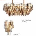 G4 Led Pendant Lighting Ceiling Circle Modern Large Round Ring Chandelier Crystal Hotel Or Down Town House for sale