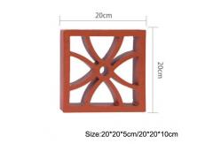 China Classical Decorative Hollowed Garden Wall Bricks Perforated supplier