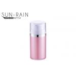 Pink airless cosmetic bottle lotion bottle packaging 15ml 30ml 50ml SR-2356 for sale