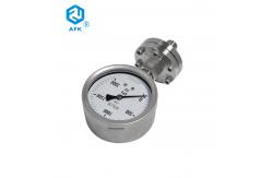 China AFK SS316 Threaded Diaphragm Pressure Gauge 2000KPa For Hydraulic Industries supplier