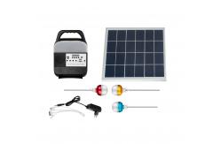 China Portable 9W / 6V Solar Power Home Lighting System 8000Mah Energy Saving Light supplier