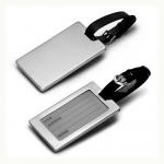 Custom Logo Aluminium Personalized Metal Luggage Tags Personal Luggage Identification for sale