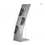 Commercial Metal Acrylic Magazine Display Rack For Book Store Multifunctional for sale