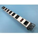 C13 Outlets Metal Clips PDU Power Distribution Unit With Aluminum Shell for sale