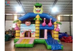 China Custom Alliance Unicorn Inflatable Bouncy Castle PVC Tropical Jumping Castle supplier