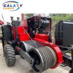Overhead Line 118kw Puller Tensioner Stringing Equipment 90KN Hydraulic Cable Puller for sale