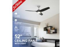 China 52 Ceiling Fan With Light And Remote Control Modern Indoor ABS Blade supplier