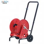 1000psi 200ft 2 Wheels Reel Cart 50m Optical Fiber Drum roller,hand crank type hose reel cable reel for sale