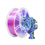 Toughness Enhanced 3D Printer Filament PLA Silk Tri-Color Red Blue Green No Bubbles for sale