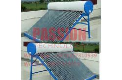 China 200L Non Pressurized Solar Water Heater 300L White Outer Tank Solar Geyser supplier