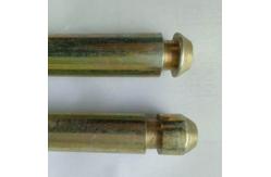 China Galvanized Trash Can Replacement Solid Axle Wheelie Bin Axle Kit supplier