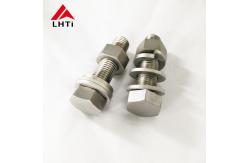 China Hex Titanium Bolts Nuts  , Titanium Fasteners DIN934 Gr2 With Washers supplier