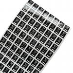 Durable Printing Waterproof Sticker Label , Coated Paper Clear Hologram Sticker for sale