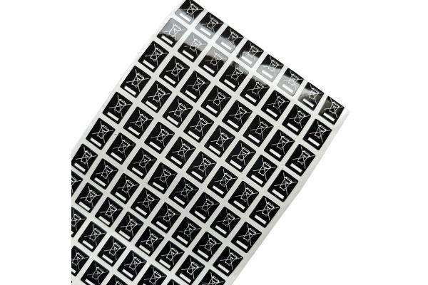 Durable Printing Waterproof Sticker Label , Coated Paper Clear Hologram Sticker