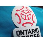 Custom LOGO 3D embossed PVC silicone iron on patch printing heat transfer labels for sale