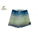 Beach Flower Children Board Shorts Swimwear Customized Screen Printing for sale