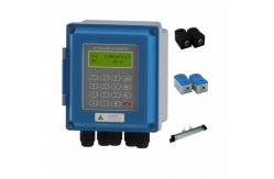 China Digital Wall Mounted Tri Clamp Ultrasonic Flow Meter Fixed Volumetric Flow supplier