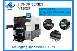 China Panel light SMT picking and place machine with 80000cph and R&D software supplier