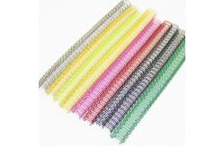 China Twin Loop Wire O Ring Book Metal Binding Coil 0.8mm Thick supplier