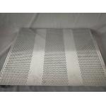 3mm Thick Decorative Perforated Metal Sheet With Round Holes for sale