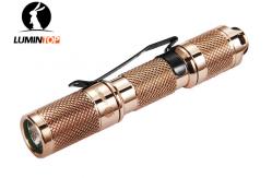 China Mini COPPER Lumintop AAA Flashlight With Tail Clip Easy Carry Size supplier