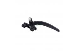 China Casement Seven Shape Lockable Window Door Handle Zinc Alloy Construction supplier