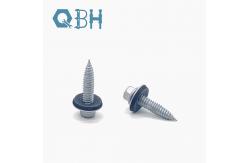 China Hex Flange Roofing Self Tapping Screw Bi Metal With EPDM Washer supplier