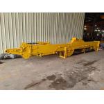 Long Reach Telescopic Boom For Excavator , Construction Sites Metal Telescopic Arm