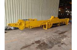 China Long Reach Telescopic Boom For Excavator , Construction Sites Metal Telescopic Arm supplier