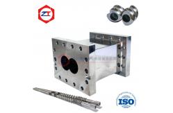 China Bimetallic Barrel For China PE Extrusion Machine Twin Screw Extruder Parts supplier