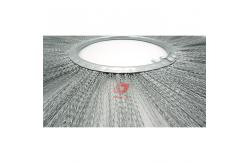 China Steel Wire Filament Wafer Brushes For Dedusting Long Operating Life supplier