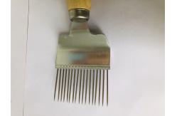 China European style uncapping fork Wooden Handle Honey Uncapping Tools supplier