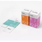 ODM Medicine Packaging Box CMYK Custom Folding Carton Boxes Debossed