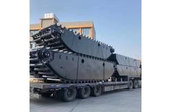 China CAT SANY Amphibious Excavator Undercarriage Pontoon 20 Ton for Swamp supplier