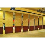 Melamine Surface Wall To Wall Sliding Door Acoustic Folding Partitions For Banquet Hall for sale