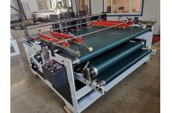 China Semiautomatic Press Carton Folder Gluer Machine Electric Driven supplier