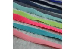 China Nylon Spandex Elastic Bra Strap Polyester Elastic Webbing 1cm Width supplier